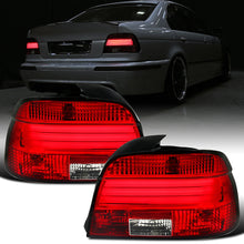 Ronnin - Fits 2001-2003 BMW E39 5 Series 525i 540i 530i LED Brake Tail Lights Upgrade Assembly Pair | Red