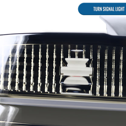 Ronnin - Fits 1997-2000 BMW E39 525i 540i 530i LED Brake Tail Lights Upgrade Assembly Pair | Red