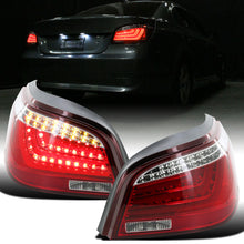 Ronnin - Fits 2004-2007 BMW E60 5-Series 525i 530i 545i 550i US Spec LED Tail Lights Upgrade Assembly Pair | Red
