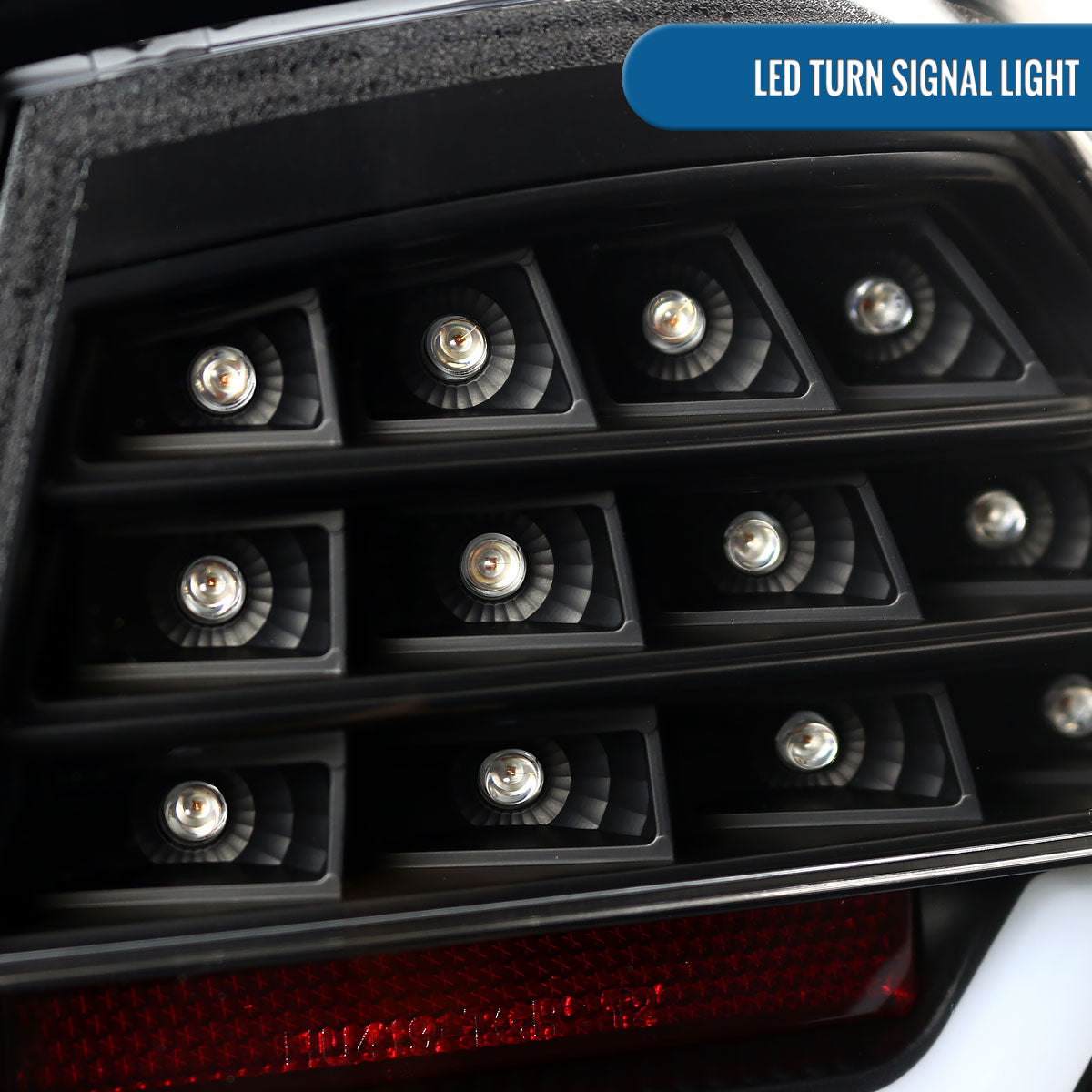 Ronnin - Fits 2006-2008 BMW E90 3-Series 325i 328i 330i Upgraded Replacement Full LED Driving Lights Tail Lamps Assembly Pair | Black