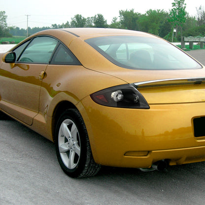 Ronnin - Compatible con Mitsubishi Eclipse 2006-2011, luces traseras, conjunto de mejora, luces de freno LED, par | Negro