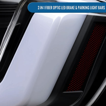 2011-2013 BMW 528i 535i M5 Full LED Sequential Turn Signal Tail Lights Pair | Black