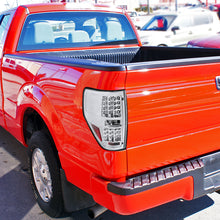 Ronnin - Fits 2009-2014 Ford F150 Upgrade Tail Lights Assembly LED Integrated Brake and Turn Signal Lights Pair | Chrome