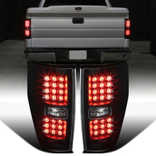 Ronnin - Fits 2009-2014 Ford F150 Upgrade Tail Lights Assembly LED Integrated Brake and Turn Signal Lights Pair | Black