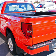 Ronnin - Fits 2009-2014 Ford F150 Upgrade Tail Lights Assembly LED Integrated Brake and Turn Signal Lights Pair | Red