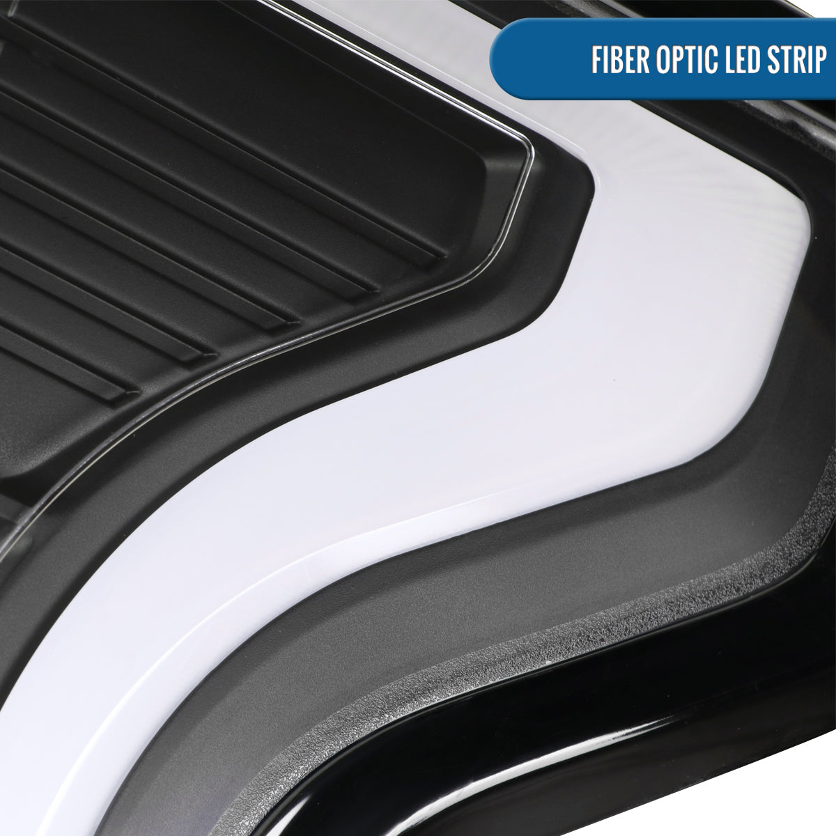 Ronnin - Fits 2018-2020 Ford F150 Replacement Full LED Tail Lights Assembly Pair | Black