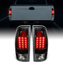 Ronnin - Fits 1997-2003 Ford F150 1997-2007 Ford F250 F350 F450 F550 Styleside 2004 Ford F150 Heritage LED Tail Lights Assembly Pair | Black