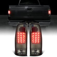 Ronnin - Compatible con las luces traseras de Ford F250 F350 F450 F550 de 2008-2016, conjunto integrado de luces LED de giro y luces de freno, par | Ahumado