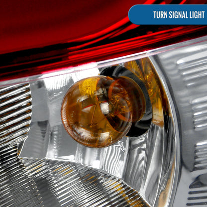Ronnin - Fits 2012-2014 Ford Focus Hatchback US Spec Upgraded Replacement LED Tail Lights Assembly Pair | Red