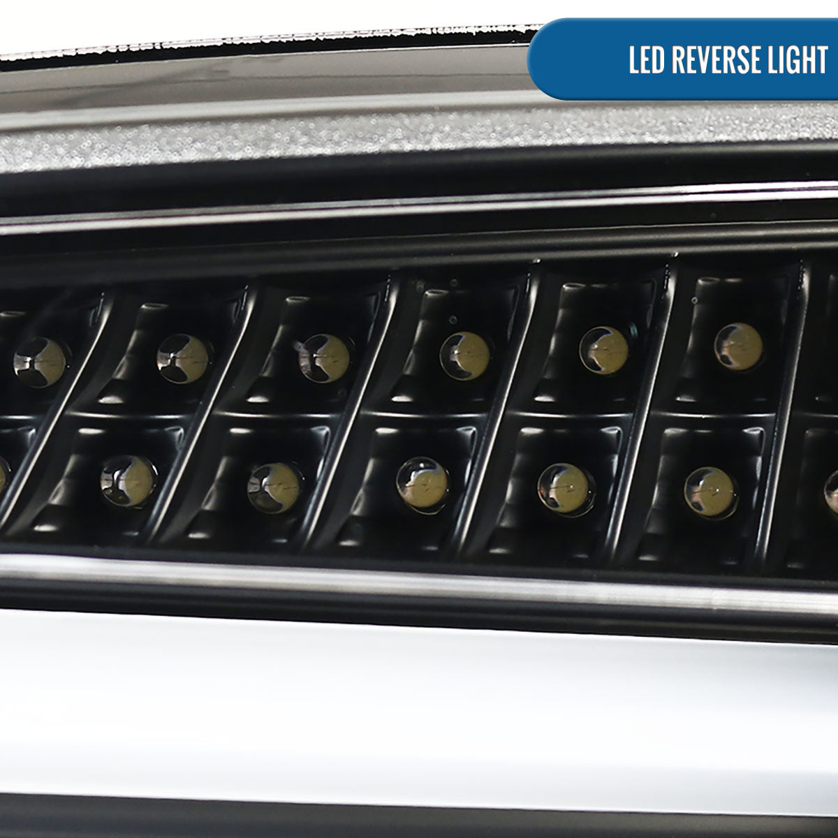 Ronnin - Compatible con Volkswagen Golf GTI versión estadounidense 2015-2017 Mejora de reemplazo Par de conjuntos de luces traseras LED integradas completas de freno y direccionales | Negro