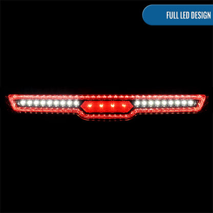 Ronnin - Conjunto de luz de freno LED de repuesto completo para Toyota GR86 y Subaru BRZ 2022-2026, luz de marcha atrás | Negro brillante