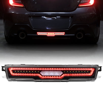 Ronnin - Conjunto de luz de freno trasera y luz de marcha atrás LED completo para Toyota GR86 Subaru BRZ 2022-2026 | Negro