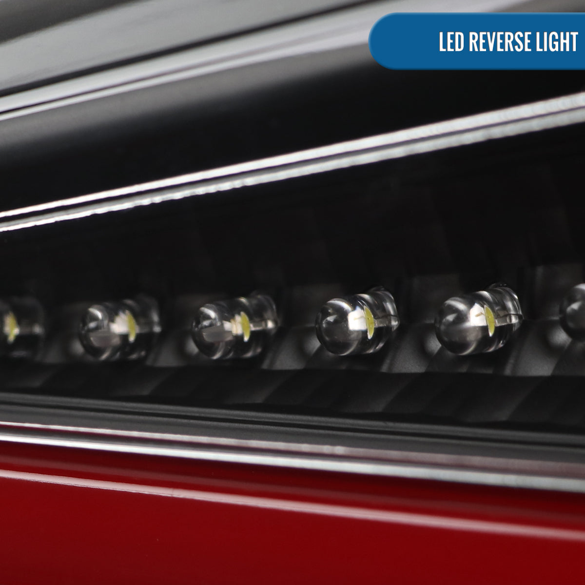 Ronnin - Compatible con Lexus IS250 IS350 2006-2008 Lexus IS F 2008-2013 Especificaciones de EE. UU. Montaje de luces traseras LED completas de repuesto mejorado Par | Negro