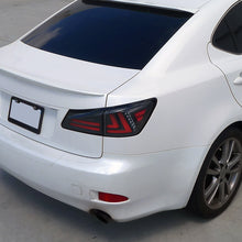 2006-2008 Lexus IS250 IS350 2008-2013 Lexus IS F US Spec Upgraded Replacement Full LED Tail Lights Assembly Pair | Black