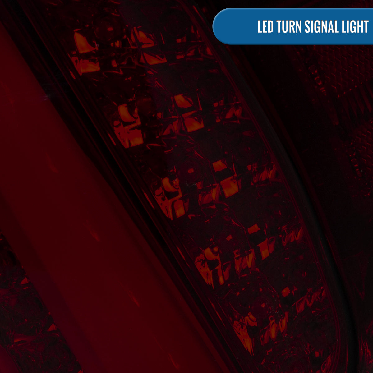 Ronnin - Compatible con Lexus IS250 IS350 2006-2008 Lexus IS F 2008-2013 (versión de EE. UU.). Par de luces traseras LED completas de repuesto mejoradas | Rojo ahumado