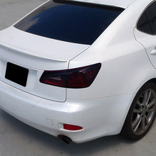 2006-2008 Lexus IS250 IS350 2008-2013 Lexus IS F US Spec Upgraded Replacement Full LED Tail Lights Assembly Pair | Smoky Red
