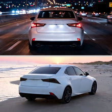 2014-2017 Lexus IS250 IS350 Upgrade Full LED Sequential Turn Signals Tail Lights Assembly Pair | Black Smoke