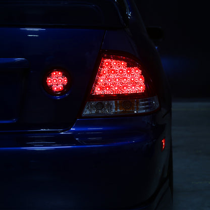 Ronnin - Compatible con Lexus IS300 2001-2005 Par de Luces Traseras de Freno LED de Repuesto Mejoradas | Rojas