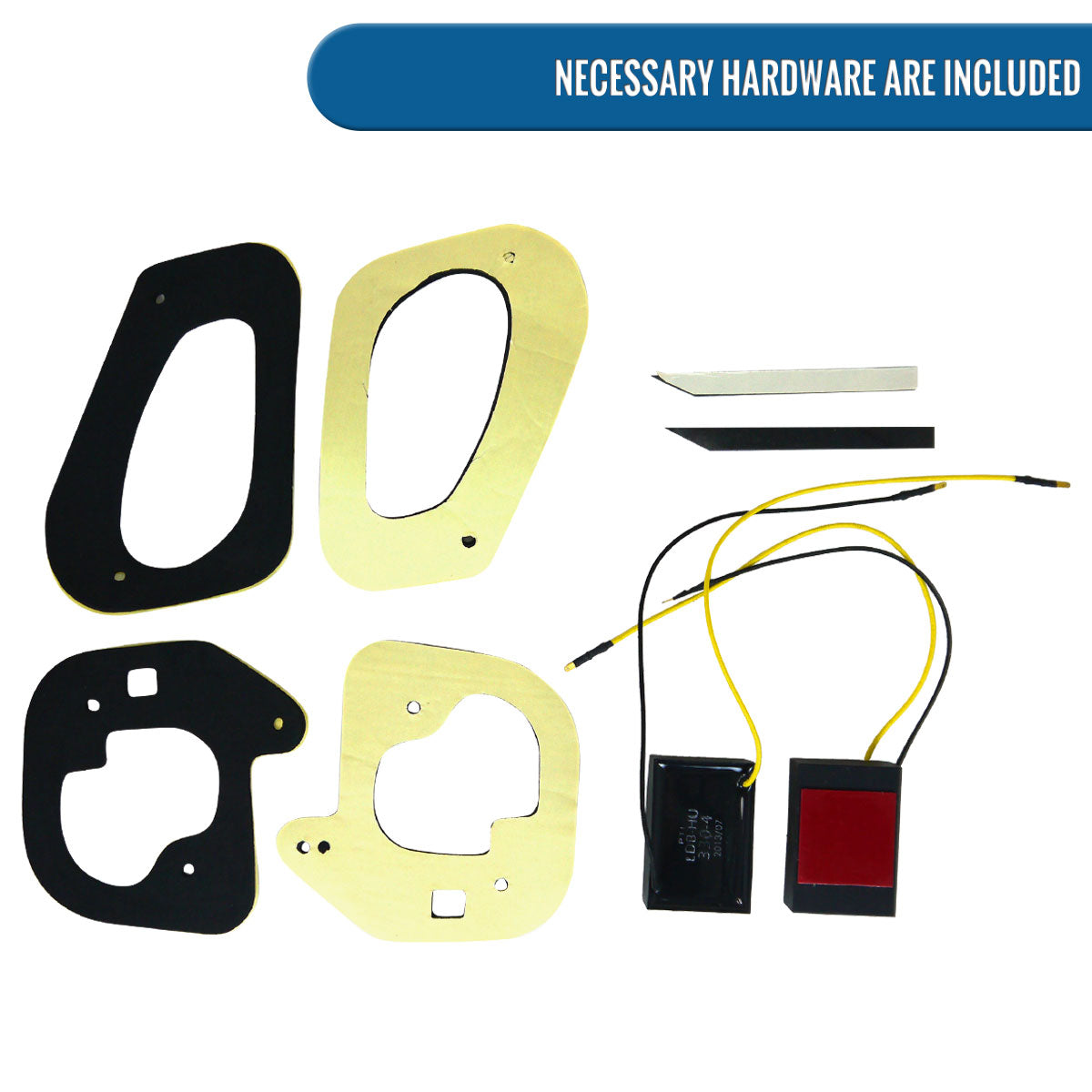 Ronnin - Compatible con Lexus LS460 de 2007-2009, versión estadounidense, luces traseras LED completas de repuesto, par | Ahumado