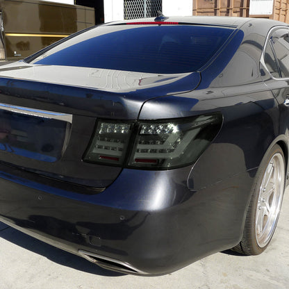 Ronnin - Compatible con Lexus LS460 de 2007-2009, versión estadounidense, luces traseras LED completas de repuesto, par | Ahumado