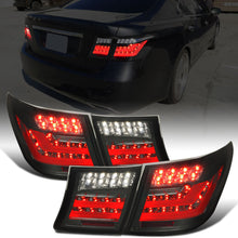 Ronnin - Fits 2007-2009 Lexus LS460 US Spec Upgrade Replacement Full LED Tail Lights Assembly Pair | Smoke