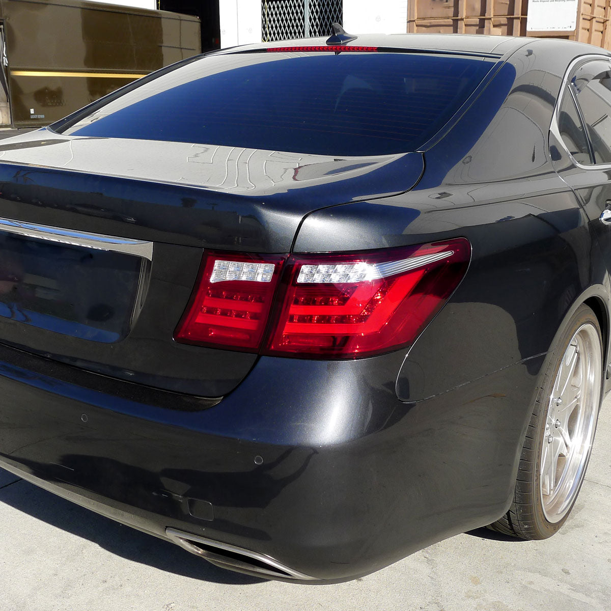 Ronnin - Compatible con Lexus LS460 de 2007-2009, versión estadounidense, juego de luces traseras LED completas de repuesto mejoradas | Rojo