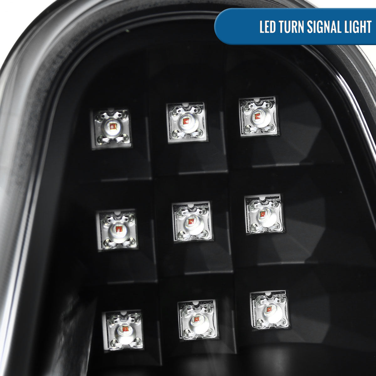 Ronnin - Fits 2005-2006 Mini Cooper S Upgrade Replacement LED Tail Lights Assembly Pair | Black