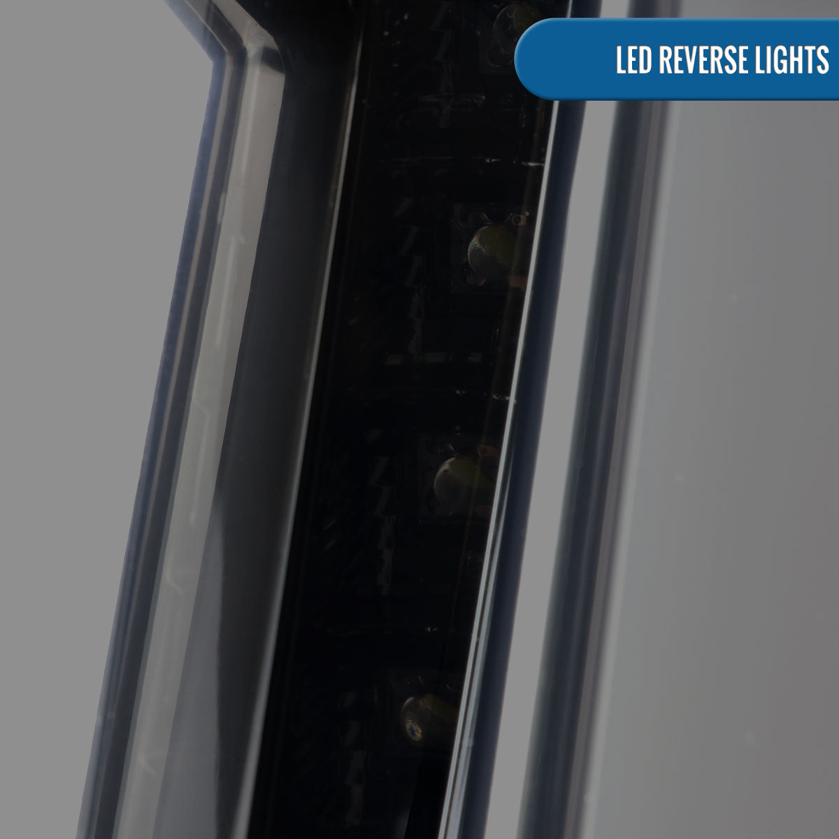 Ronnin - Compatible con Ford Mustang de 2010 a 2012 (especificaciones de EE. UU.) Luces traseras LED de tubo secuencial de repuesto mejoradas | Par ahumado en negro