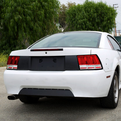 Ronnin - Compatible con Ford Mustang de 1999 a 2004, versión de EE. UU., actualización de reemplazo de luces traseras LED secuenciales, par | Rojo