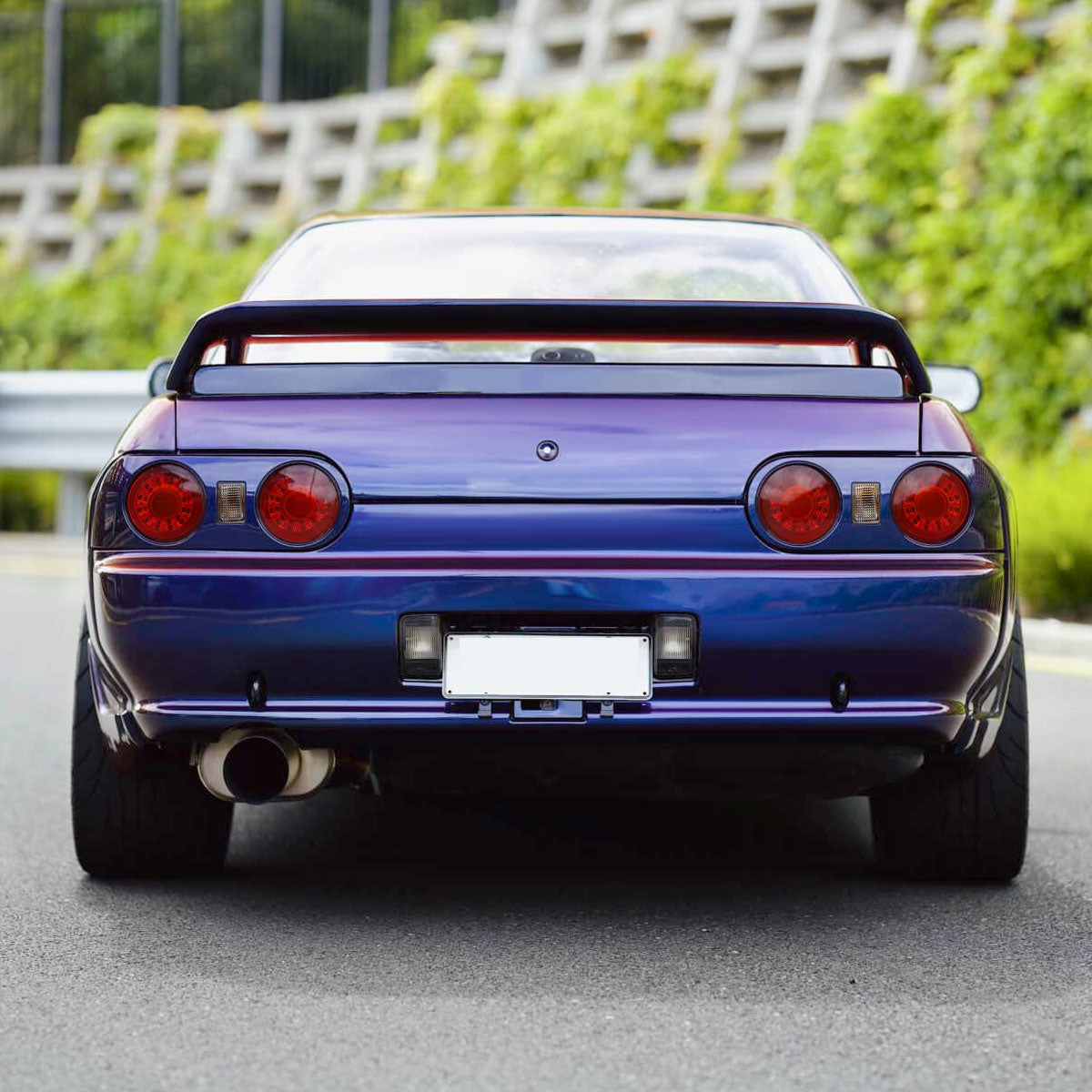 Ronnin - Fits 1989-1994 Nissan Skyline GT-R R32 Upgrade Replacement LED Tail Lights Assembly Pair | Red