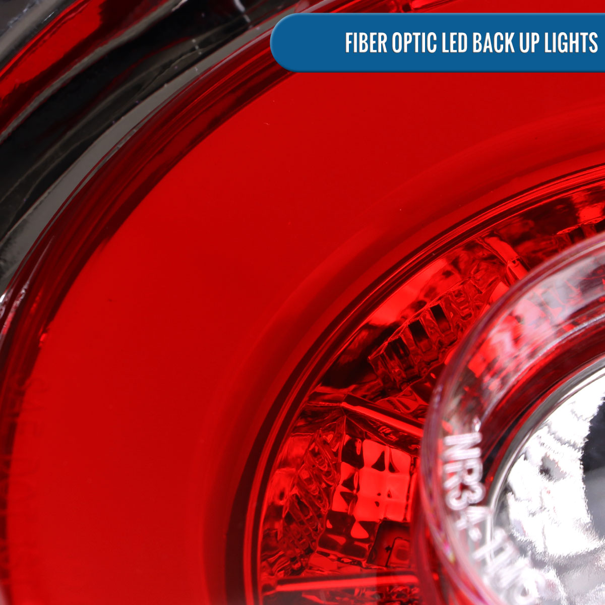 Ronnin - Se adapta a 1999-2002 Nissan Skyline GTR R34 Par de luces traseras LED de repuesto mejoradas | Rojo