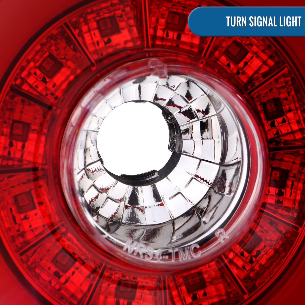 Ronnin - Se adapta a 1999-2002 Nissan Skyline GTR R34 Par de luces traseras LED de repuesto mejoradas | Rojo