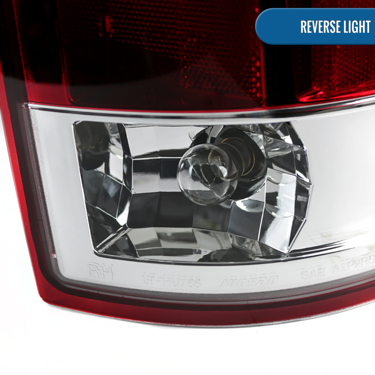 Ronnin - Compatible con Dodge Ram 1500 2500 3500 2002-2006 Luces Traseras de Repuesto con Intermitentes y Freno LED Integrados | Rojo