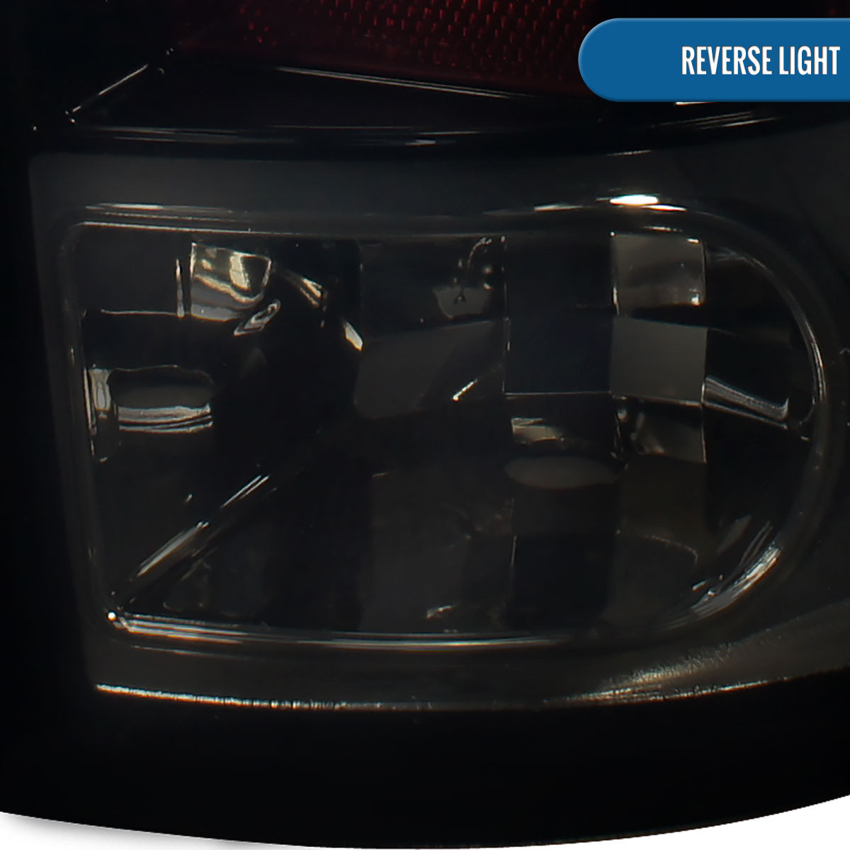 Ronnin - Compatible con Dodge Ram 1500 2500 3500 de 2009 a 2022 Luces traseras LED de montaje mejorado con intermitentes y luces de freno integrados | Par de luces en Negro Ahumado