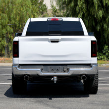 Ronnin - Fits 2019-2024 Ram 1500 Upgraded Full LED Tail Lights Integrated LED Brake and Turn Signal Lamps Replacement Pair | Black Smoke