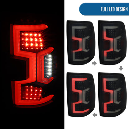2019-2024 Dodge Ram 2500 3500 Tail Lights Pair | Black Smoke