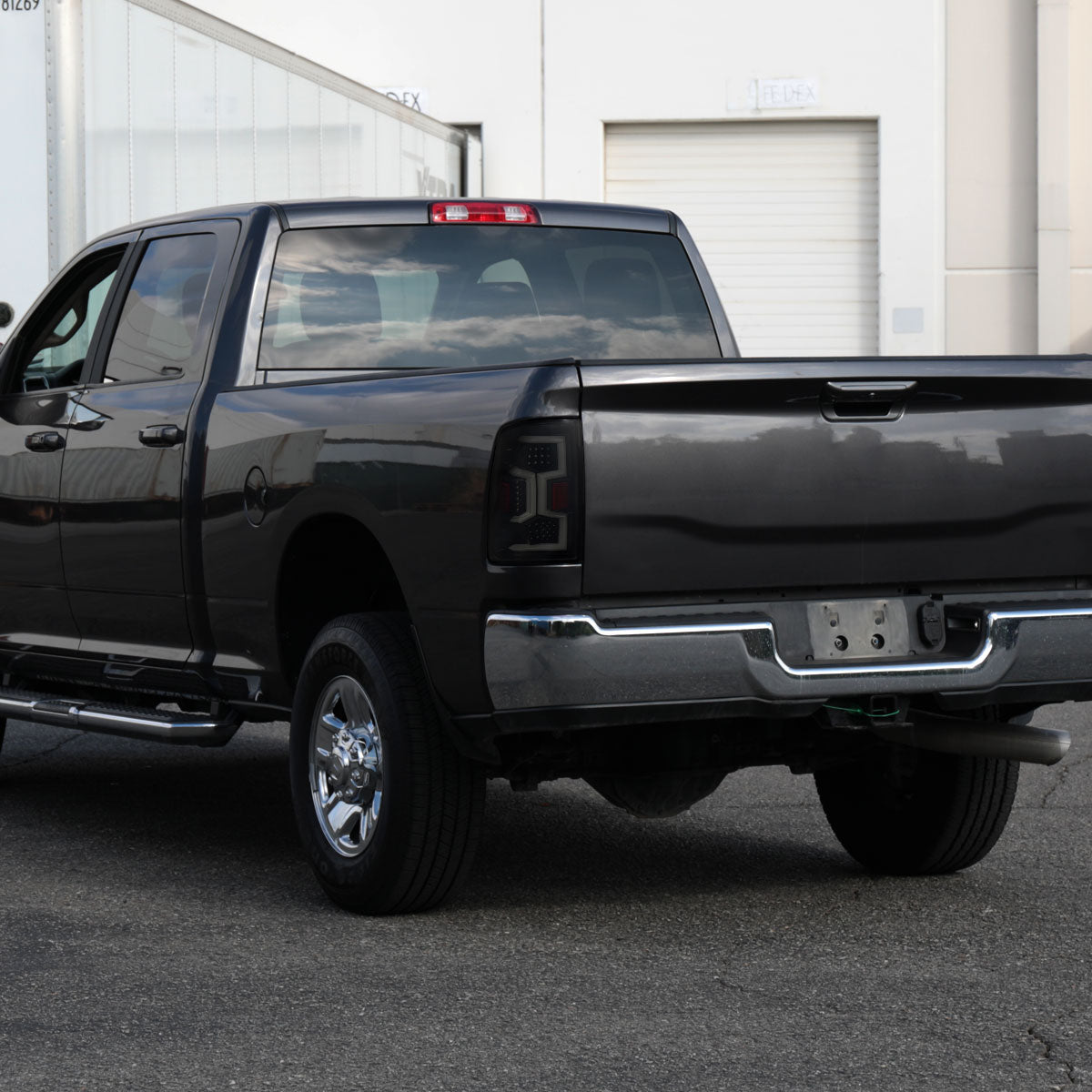2019-2024 Dodge Ram 2500 3500 Tail Lights Pair | Black Smoke