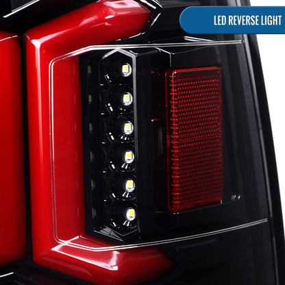 2019-2024 Dodge Ram 2500 3500 Tail Lights Pair | Gloss Black