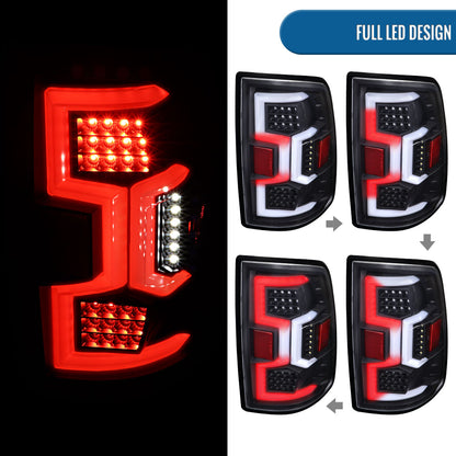 2019-2024 Dodge Ram 2500 3500 Tail Lights Pair | Black