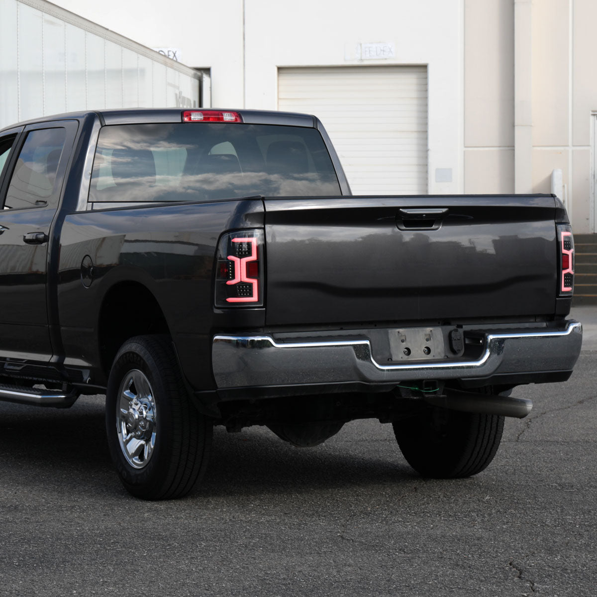 2019-2024 Dodge Ram 2500 3500 Tail Lights Pair | Black