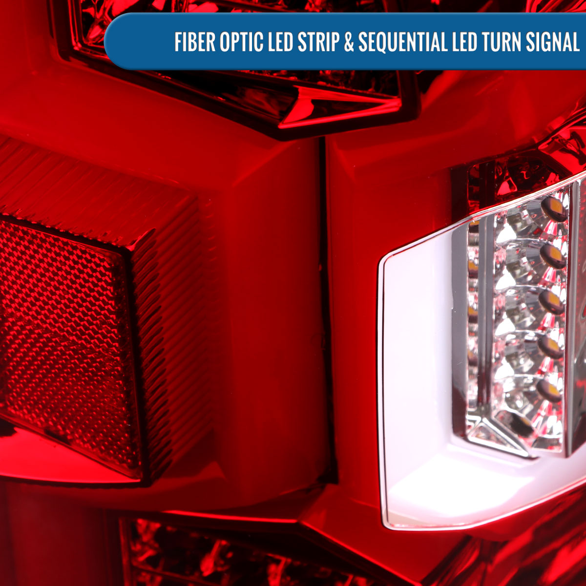 Ronnin - Fits 2019-2024 Dodge Ram 2500 3500 Tail Lights Pair | Red