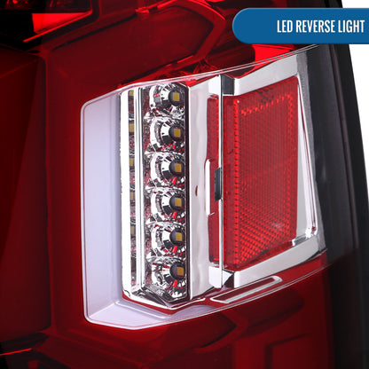 Ronnin - Fits 2019-2024 Dodge Ram 2500 3500 Tail Lights Pair | Red