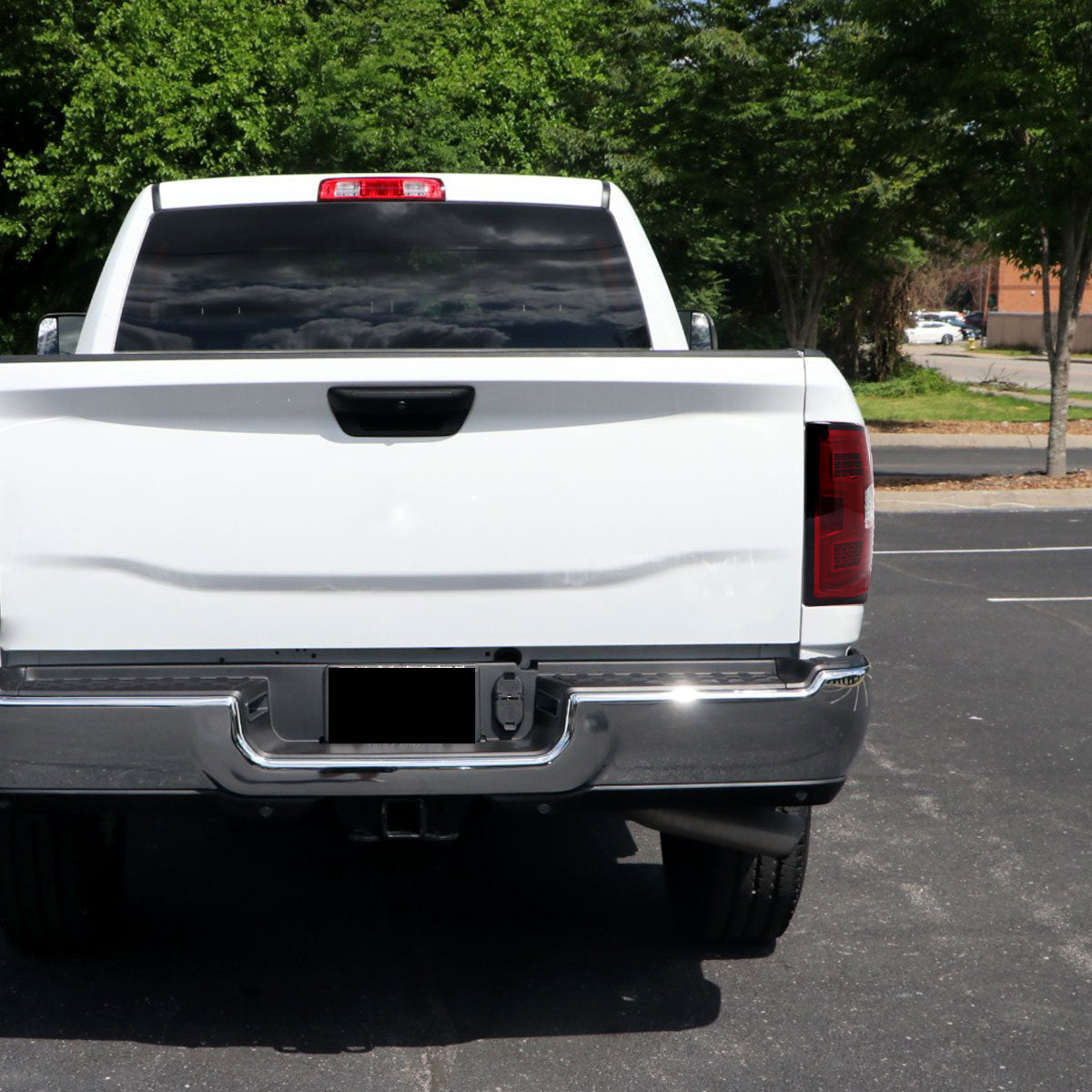 Ronnin - Fits 2019-2024 Dodge Ram 2500 3500 Tail Lights Pair | Red