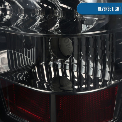 Ronnin - Fits 2006-2011 Ford Ranger Pickup LED Tail Lights Integrated LED Brake and Signal Lamps Pair | Smoke