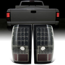 Ronnin - Fits 2006-2011 Ford Ranger Pickup LED Tail Lights Integrated LED Brake and Signal Lamps Pair | Smoke