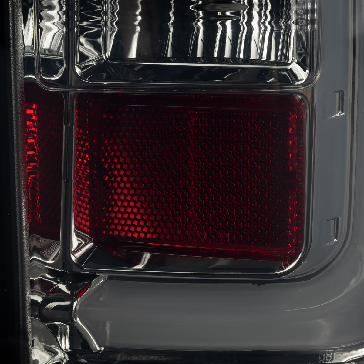 Ronnin - Se adapta a GMC Sierra 1500 2500HD 3500HD 2014-2018 Ensamblaje de luces traseras LED integradas para freno y direccionales par | Ahumado