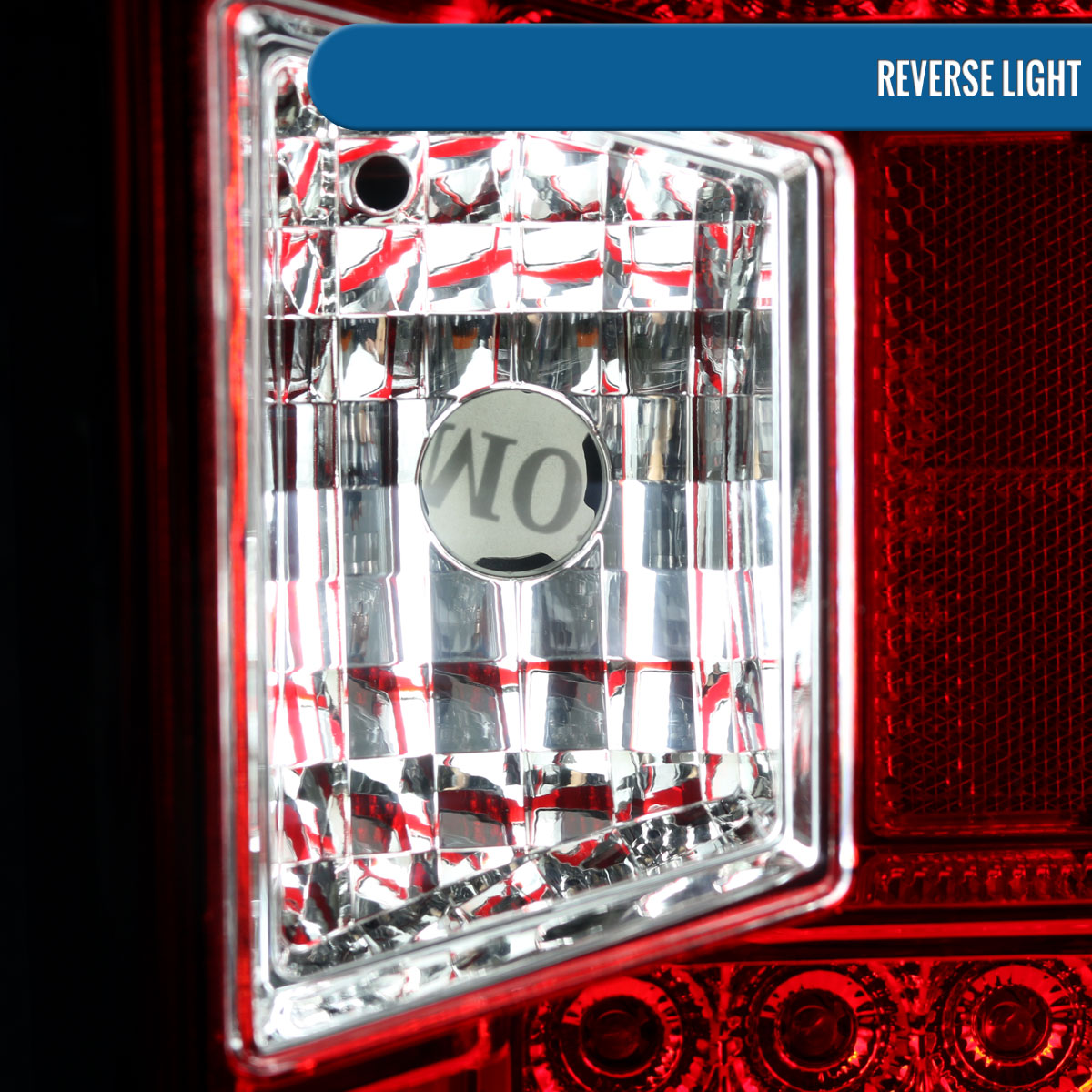 Ronnin - Fits 2014-2018 Silverado 1500 2500HD 3500HD | 2015-2019 Sierra 3500HD LED Tail Lights Integrated Brake and Turn Signal Lamps Replacement Assembly Pair | Red