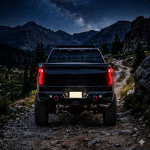 2019-2026 Silverado 1500 2020-2023 Silverado 2500HD 3500HD Full LED Tail Lights Switchback Sequential Turn Signals Assembly Pair | Black Smoke