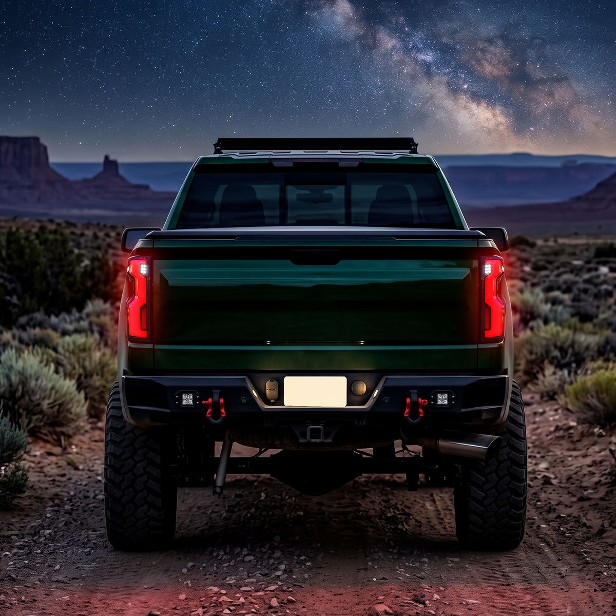 2019-2026 Chevy Silverado 1500 2020-2023 Silverado 2500HD 3500HD Full LED Tail Lights Switchback Sequential Turn Signals LED Type Only Assembly Pair | Gloss Black