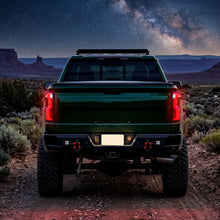 2019-2026 Chevy Silverado 1500 2020-2023 Silverado 2500HD 3500HD Full LED Tail Lights Switchback Sequential Turn Signals LED Type Only Assembly Pair | Black Smoke